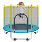 Trampolim Indoor BIGOU 140 cm com Rede de Segurança para Crianças de 1 a 8 Anos Trampolim Indoor BIGOU 140 cm com Rede de Segurança para Crianças de 1 a 8 Anos