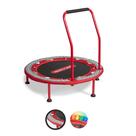 Trampolim Radio Flyer 2 em 1 para crianças Mini Red de 3 a 6 anos