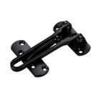 Tranca para Porta Pega Ladrao Preto Aço Inox Mixso