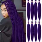 Trançando o cabelo AQINBEL Crochet Twist 26 polegadas Yaki Straight