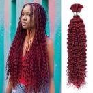 Trançando o cabelo LOLLY HAIR Deep Wave 100g 50cm 12A Brazilian