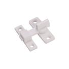 Tranqueta trinco fecho nylon s/bico branco porta portao