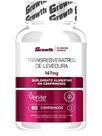 Trans-Resveratrol 147mg 60Comp Growth Supplements Natural Sabor:Sem Sabor -
