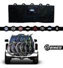 Transbike Truckpad Ford Ranger Capa Protetora Tampa Caçamba 5 Bicicletas