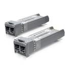 Transceiver Ubiquiti 2 LC SFP+ 10KM UACC-OM-SM-10G-D-2 I