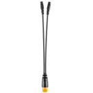 Transdutor Y-Cable Garmin de 12 pinos para dois de 4 pinos