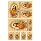 Transfer de Imagem Small - Sagrado Coração de Jesus - TIS-033 Transfer de Imagem Small - Sagrado Coração de Jesus - TIS-033