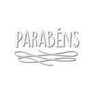 Transfer Para Balão Lettering Branco - Parabéns - 01 Unidade - Rizzo