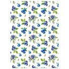 TRANSFER TÊXTIL 20X27,5CM TTR6-033 BLUEBERRY LITOARTE - Personalização de Roupas