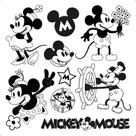 Transfer Textil Quadrado - Festa Mickey