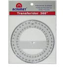 Transferidor 360 graus plastico - acrimet