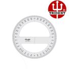 Transferidor de Acrílico Trident 360/12 cm 8312 Transferidor de Acrílico Trident 360/12 cm 8312