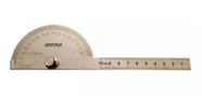 Transferidor de Grau em Inox Meia Lua 0-180 graus