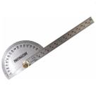 Transferidor Grau Meia Lua 180º Com Régua Aço Inox 4gp Eda