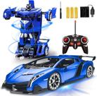 Transform Car Robot Toy AMENON com luzes RC Car 1:18 8+ Years