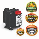 Transformador 5000va Bivolt 110 220 E 220 110 12000 Btus Preto Transformador 5000va Bivolt 110 220 E 220 110 12000 Btus Preto