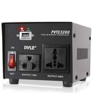 Transformador conversor de tensão Pyle 500W Step Up/Down 110-120V a 220-240V com USB