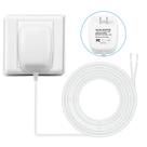Transformador de adaptador de alimentação 24V C-Wire para Ring Ecobee Honeywell