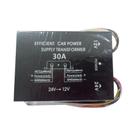 Transformador De Potência Para Carro 24V Para 12V, Conversor Inversor 10A 15A 20A 30A