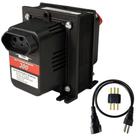 Transformador de Voltagem 210W Bivolt EVAT300 EVALD Transformador de Voltagem 210W Bivolt EVAT300 EVALD