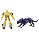 Transformadores de brinquedo Rise of the Beasts Bumblebee e Snarlsaber