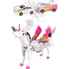 Transformation Toy liluwushe Unicorn Car para meninas de 4 a 6 anos
