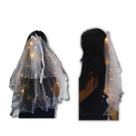 Transforme sua fantasia com Véu de Noiva com LEDs e Pérolas