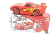 TransformeBrinquedo Carrinho Super Robô Vermelho Tk-1591