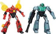 Transformers EarthSpark Cyber-Combiner Terran e Robby F8438 Transformers EarthSpark Cyber-Combiner Terran e Robby F8438