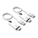 Transmissor e Receptor HDMI Wireless Full HD 1080p 60Hz Alcance 30m Plug and Play USB 5V