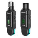 Transmissor e receptor XLR sem fio Vibroo 2,4 GHz 100m