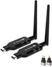 Transmissor Extensor Hdmi Sem Fio Wireless Preto 1080p