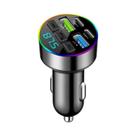 Transmissor FM Bluetooth 5.0 Carregador De Telefone Para Carro Kit Mãos Livres Digital LCD