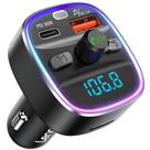 Transmissor FM Bluetooth 5.4 LENCENT com Adaptador para Carro - 48W PD