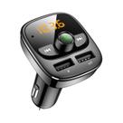 Transmissor FM Bluetooth 5.4 Para Carro, Reprodutor MP3, Adaptador Carregador USB Duplo, Chamada Transmissor FM Bluetooth 5.4 Para Carro, Reprodutor MP3, Adaptador Carregador USB Duplo, Chamada