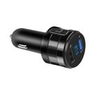 Transmissor FM Bluetooth Para Carro, Reprodutor MP3, Carregador USB Duplo 3.1A, Adaptador De Energia