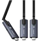 Transmissor HDMI sem fio e 2 receptores Lemorele 1080P