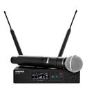 Transmissor portátil Shure QLXD2/SM58 com microfone vocal SM58 G50