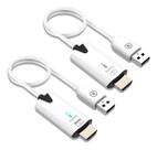 Transmissor Receptor De Áudio E Vídeo Hdmi Sem Fio 30 Metros