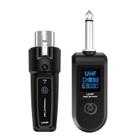 Transmissor Sistema de Microfone Sem Fio XLR Transmissor Receptor Para Mixer Dinâmico PA Instrumentos