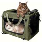 Transportadora para Gatos Aerzosty Extra Grande Dobrável 61x43x43 cm Transportadora para Gatos Aerzosty Extra Grande Dobrável 61x43x43 cm