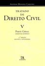 Tratado de direito civil - vol. v - ALMEDINA