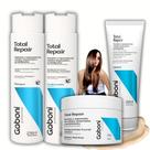 Tratamento Completo de Nutrição e Reparação Imediata Total Repair (4 Produtos) Gaboni Professional
