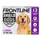 Tratamento contra pulgas e carrapatos Frontline Shield para cães grandes
