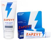 Tratamento da acne Zapzyt 2 Step com lavagem de acne 180 ml e gel 30 mL Tratamento da acne Zapzyt 2 Step com lavagem de acne 180 ml e gel 30 mL