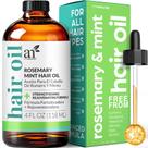 Tratamento de cabelo Artnaturals Rosemary Mint 120ml para cabelos secos