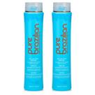 Tratamento de cabelo Pure Brazilian Anti-Frizz 400 ml (pacote com 2) Tratamento de cabelo Pure Brazilian Anti-Frizz 400 ml (pacote com 2)