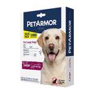 Tratamento de pulgas e carrapatos PetArmor para cães grandes, 45-88 libras, pacote com 6