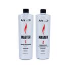 Tratamento Master Cinza 1L- Shampoo E Ativo 2 alisamento sem agressão ao fio Tratamento Master Cinza 1L- Shampoo E Ativo 2 alisamento sem agressão ao fio