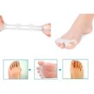 Tratamento para Joanete Corretor Separador de Dedos Silicone Ortopédico Realinhador de Pés Par